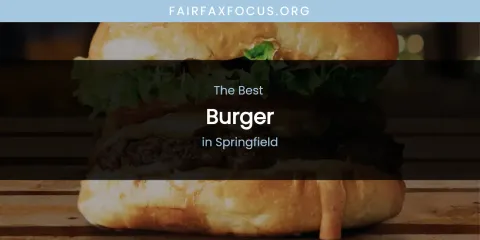 Springfield's Best Burger