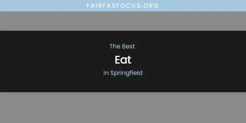 Springfield's Best Eat
